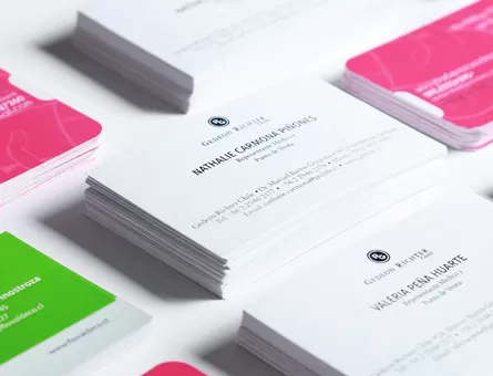 Diseño de tarjetas de presentación en Chile